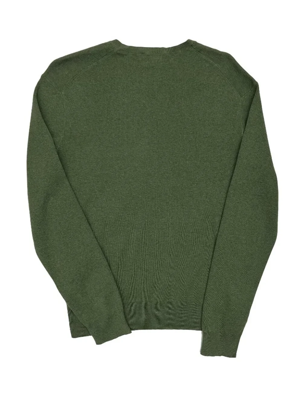 Polo Ralph Lauren NEW NWT Sweater Pima Cotton Heather Green v-neck Men M